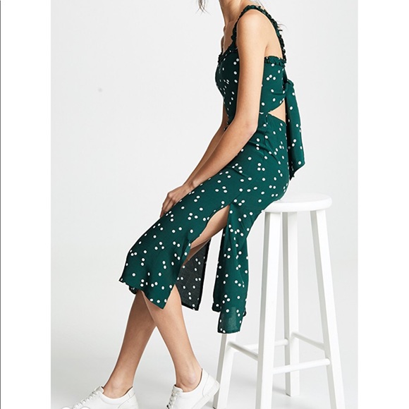 faithfull the brand gizele midi dress